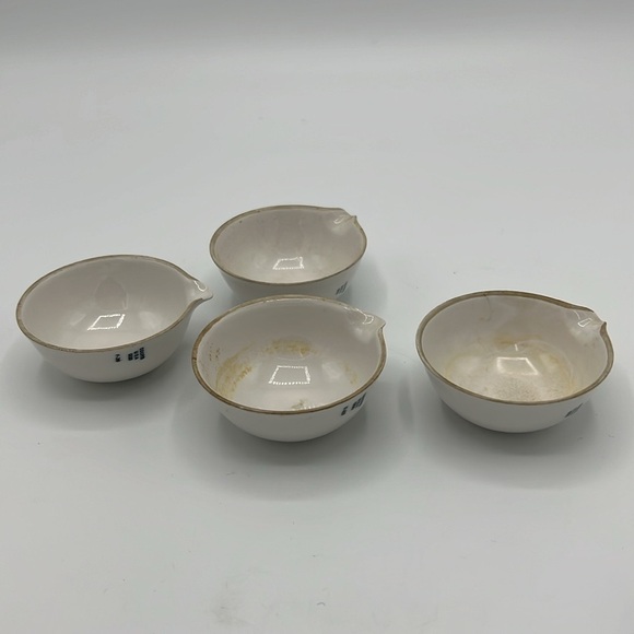 COORS VINTAGE PORCELAIN CRUCIBLES SET of 8 - Picture 5 of 10